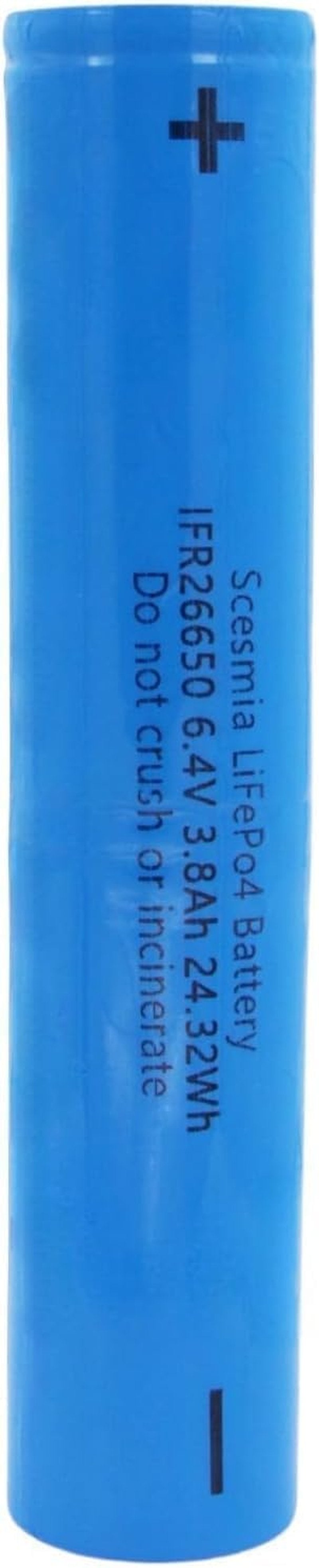 SCESMIA ML150LR Battery Replacement Compatible with Mag-lite ML150LRX,ML150LR-1019,ML150LR-A2155 ILIF-3006526 6.4V/3800mAh