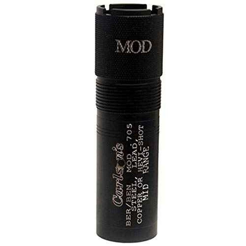 Carlsons Choke Tubes 12 Gauge Compatible for Beretta Benelli Mobil | Blued Steel | Delta Waterfowl Extended Choke Tube | Made in USA