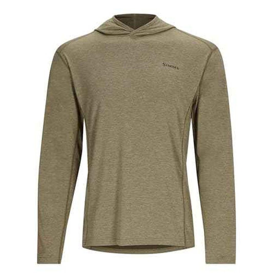 Simms Men's BugStopper Hoody - Insect Shield Technology With UPF 30 Fabric - Quick Dry Bug Repellent Fishing Shirt for Warm Weather Outdoor Activities (Bay Leaf Heather, 2X-Large)