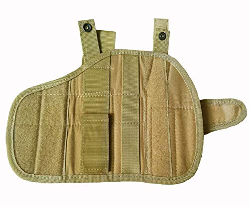 Molle Tactical Pistol Thigh Gun Holster, Drop Leg Holster, Right Hand Adjustable