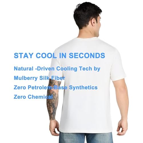 The Solution for Men's Sweat & Skin Irritation | Eczema-Friendly Modal-Silk Cooling Base Layer Shirt