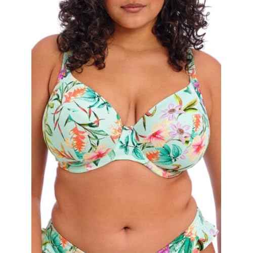 Elomi Women's Sunshine Cove Underwire Plunge Bikini Top