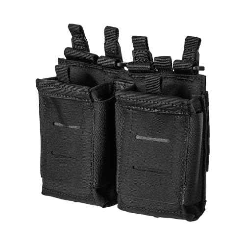 5.11 Tactical Flex Double AR Mag Pouch 2.0 - Versatile Flex-HT Mounting Holster, Concealed Retention, Waterproof Straps, 1 SZ, Style 56754ABR
