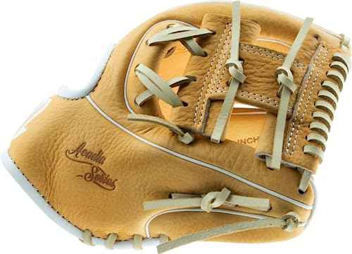 MARUCCI Acadia M Type V2 42A2 Baseball Glove, 11.25", I-Web, Left Hand Throw, MESA/Camel