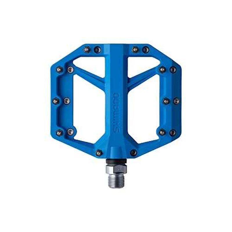 SHIMANO PD-GR400 Flat Pedal, Blue