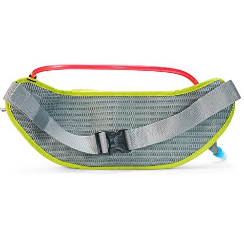 USWE Zulo Hydration Hip Pack - with Organizer and Side Pockets, Bounce Free Hip Belt (2L, Yellow)