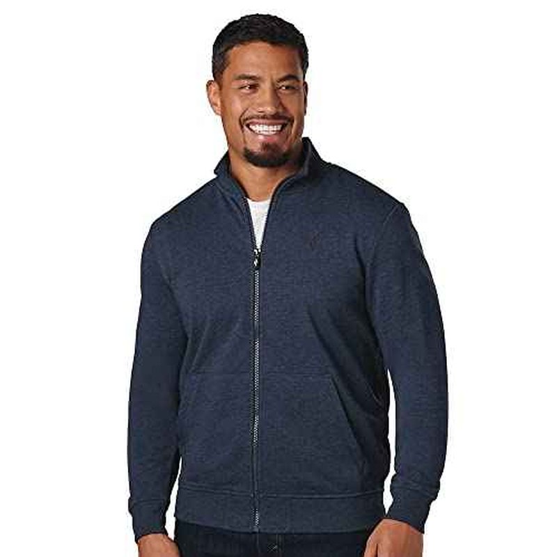 Skechers Men's Hoodless Hoodie GO WALK Everywhere Full Zip Mock Neck Jacket