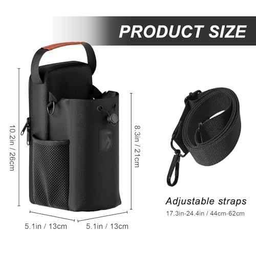 Magnetic Gym Bag Sling Bag for Men/Women,Magnet Water Bottle Gym Bag Company,Cross Body Water Bottle Holder Bags for Travel, Work and Sports,Gym Accessories
