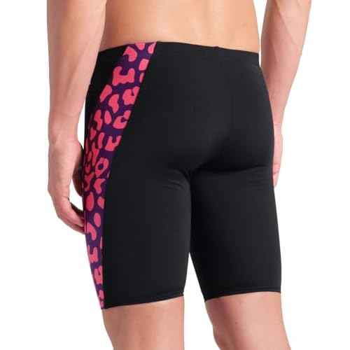 ARENA Men's Performance Leopard Skin Limited Edition Printed Swim Jammer
