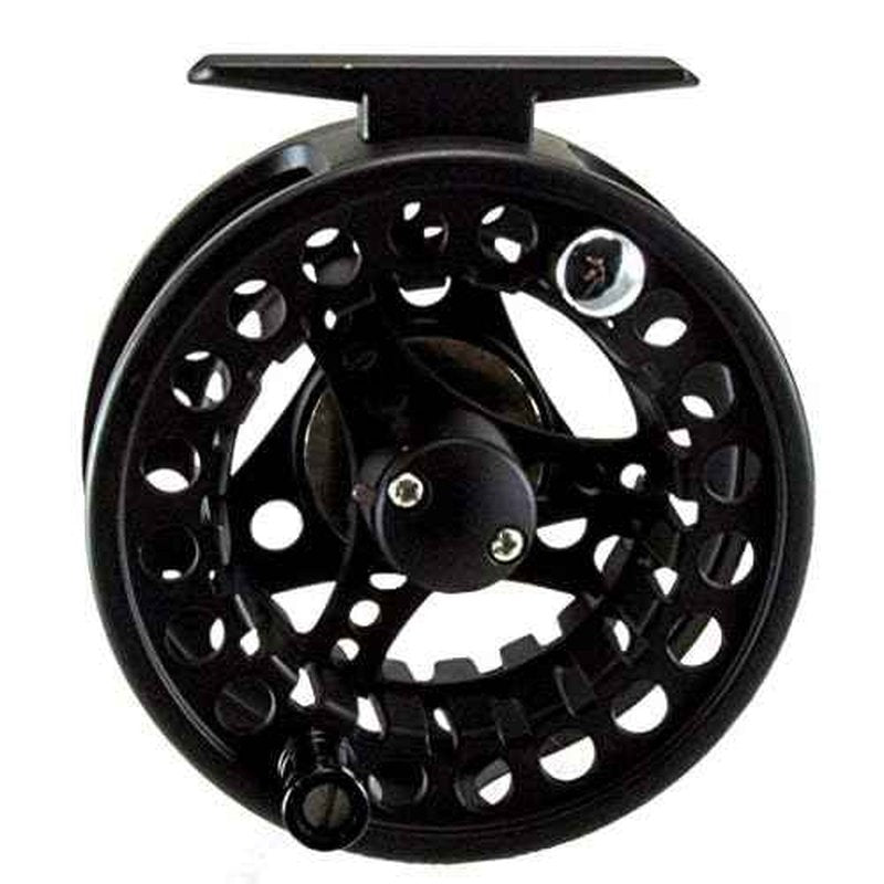 Okuma, Sierra Fly Reel, 9.10" Retrieve Rate, 2+1 Bearings, 7/8 Line Weight, Ambidextrous , black