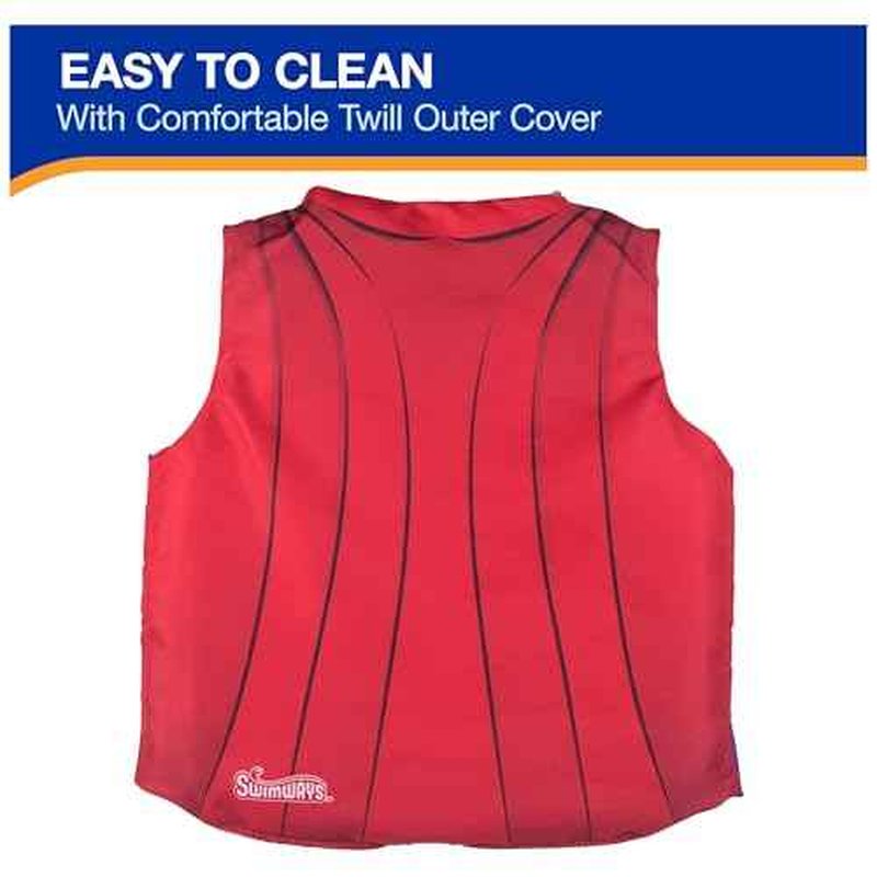 SwimWays DC Swim Trainer Life Jacket, US Coast Guard Approved Life Vest Kids Swim Vest, Pool Floats & Life Jackets for Kids 33-55 lbs, Superman