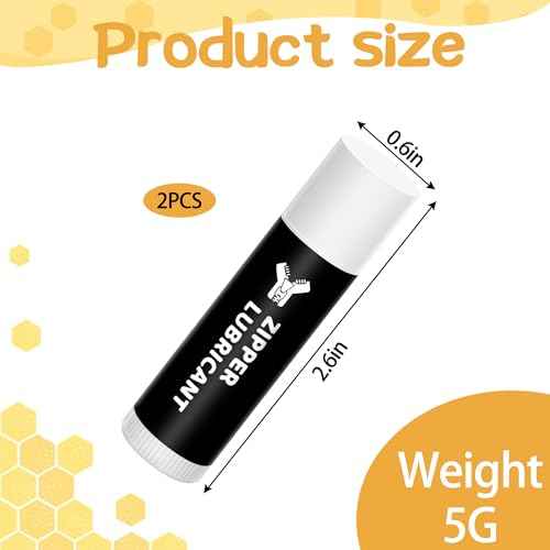 Hunting Zipper Wax Sticks-Portable Snap and Zipper Lubricant-Wax Snap and Zipper Lube for Hunting Clothes Ice Fishing Tents Blinds