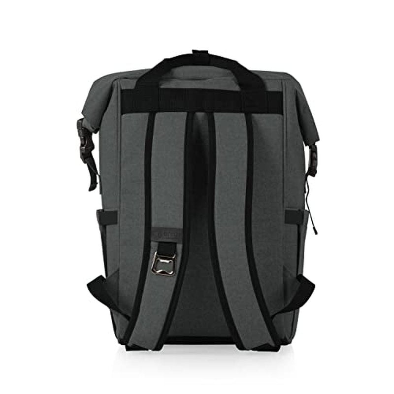 PICNIC TIME NCAA Unisex-Adult NCAA OTG Roll-Top Cooler Backpack, Hiking Backpack Cooler, Soft Cooler Bag