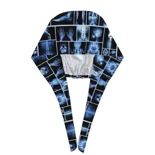 WILL BUDXEG Working Cap with Sweatband for Women Men, Adjustable Cleaning Working Hats, Nurse Surgical Caps(Tie Back)