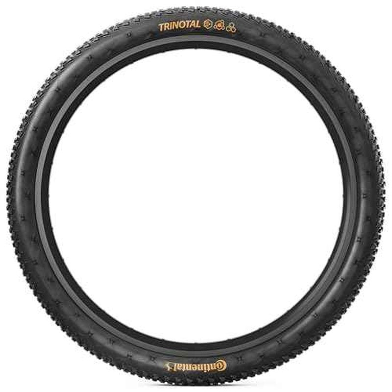 Continental Trinotal 29x2.10 Tubeless Ready Mountain Bike Tire | 1 Pack, Fast & Grippy On Mixed Terrain, E25 Electric Bike Rated, Folding ? Grip Compound, Trail Casing, Black