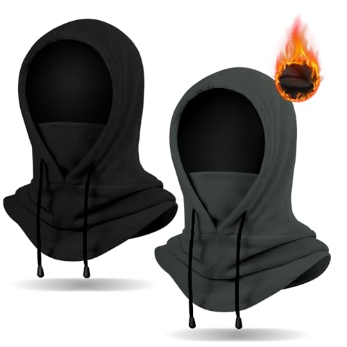 Fivali Winter Balaclava Ski Mask: Fleece Hood Hat Balaclava Face Mask Men Women Warm Face Cover for Cold Weather Gear