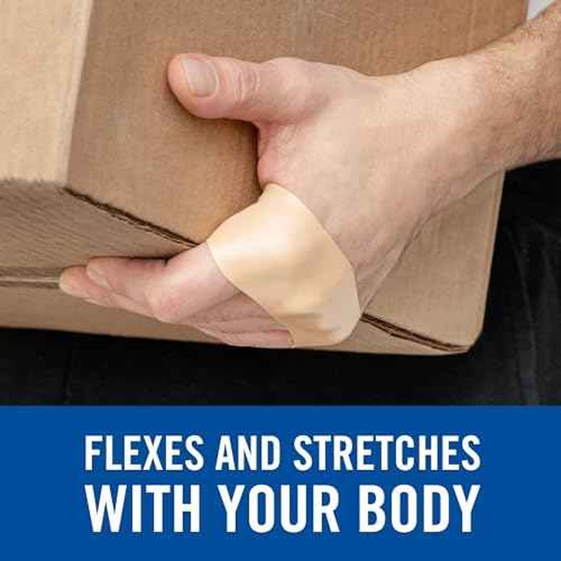 Nexcare Blister Prevention Tape, Waterproof Foam Medical Tape, Latex-Free, Sticks Firmly to Skin to Help Prevent Blisters - 1 in x 5 yds, 4 Rolls of Tape