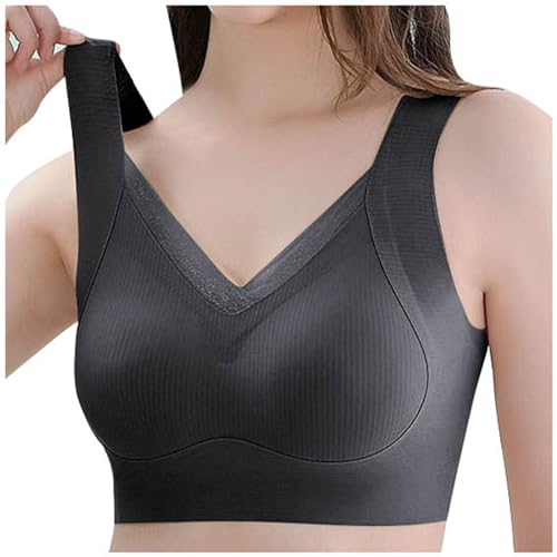 Deals of The Day,Deal of The Day Prime,My Orders, Sport Bras for Women Plus Size No Underwire Breathable Bras Full Coverage Wirefree Soft Cotton Bra Everyday Bras 2024