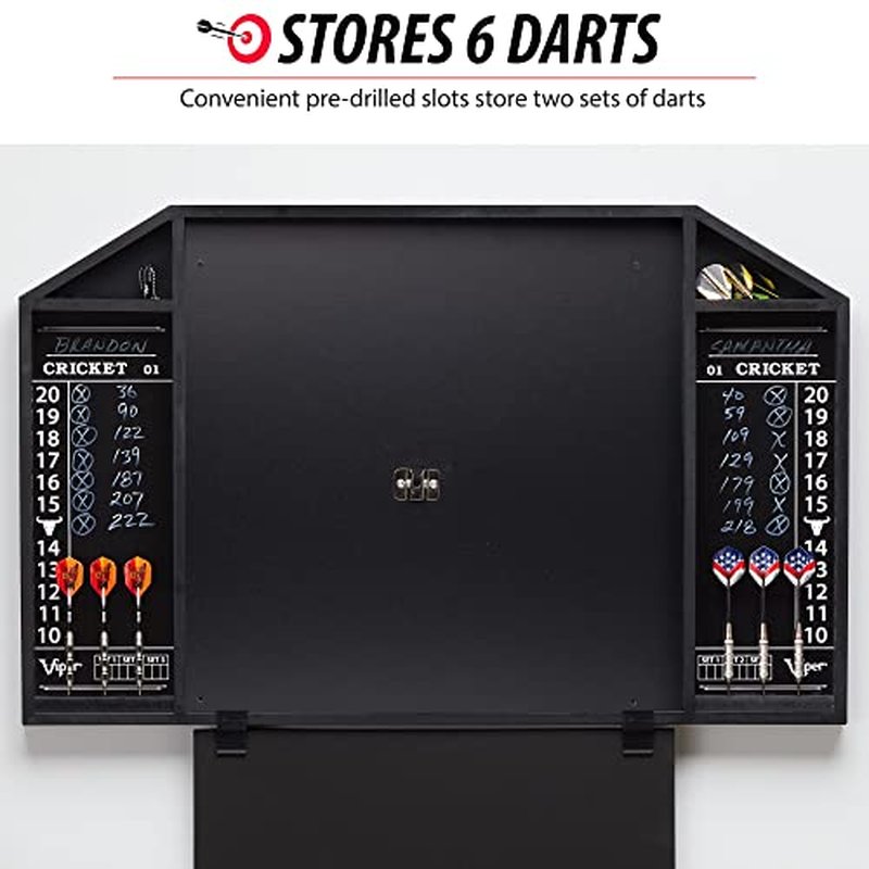 Viper by GLD Products Resolute Dart Backboard, Black