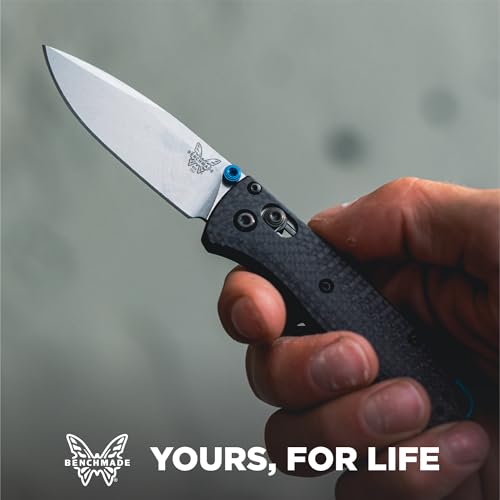 Benchmade - Mini Bugout 533 Folding Knife with Black Carbon Fiber Handle (533-3)