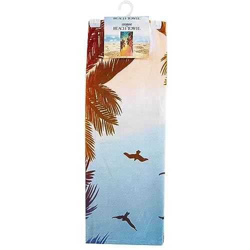 Northwest Classics Beach Towel, 30" x 60", Aloha Sunrise Design