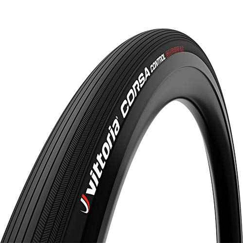 Vittoria Corsa Control Graphene 2.0 - Road Bike Tire - Tubeless Ready Bicycle Tires for Performance in Rough Roads