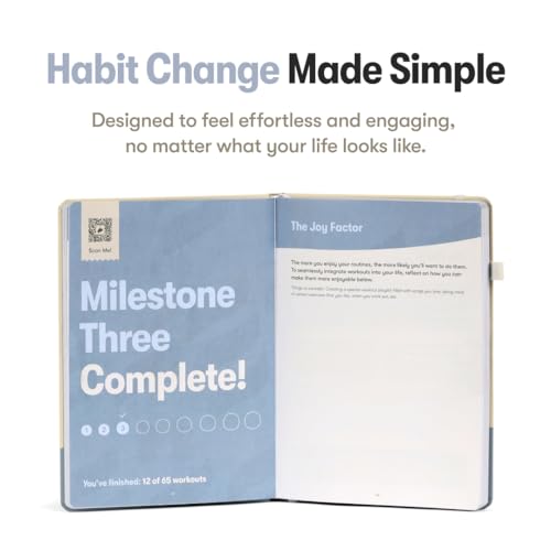 Habit Nest Bundle - 2X The Weightlifting Gym Buddy Journal (Gray).