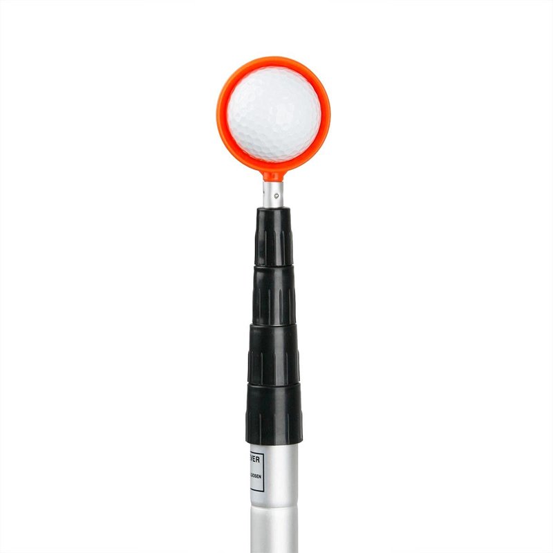 Orlimar Fluorescent Head Extra Long Golf Ball Retriever 18 Foot
