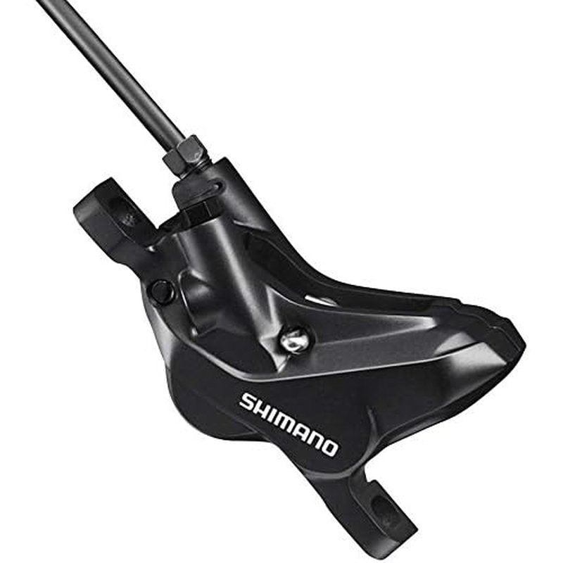 SHIMANO BR-MT420 Disc Brake and BL-MT401 Lever - Front, Hydraulic, 4-Piston, Post Mount, Black