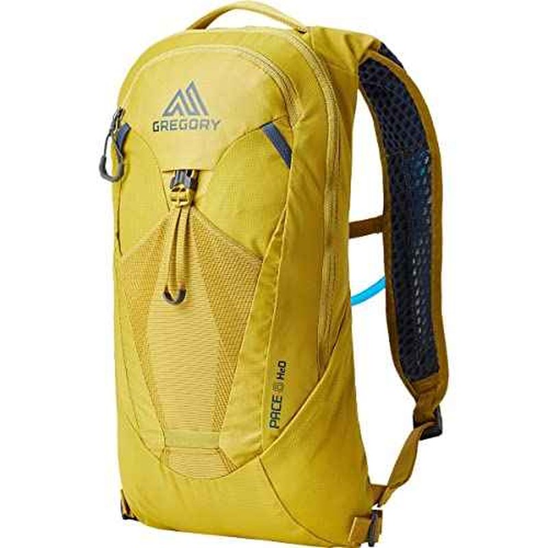 Gregory Pace 6L H2O Women's Day Hiking/Backpacking Hydration/Mountain Biking Backpack, Insulated Reservoir Sleeve, 2L Water Bladder Included, One Size Fits All, Mineral Yellow