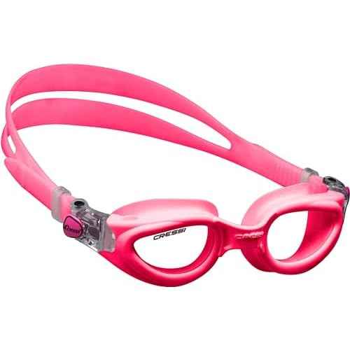 Cressi Swim Goggles for Kids Aged from 7 to 15 Years Old - Excellent Peripheral Vision | Rocks: Made in Italy