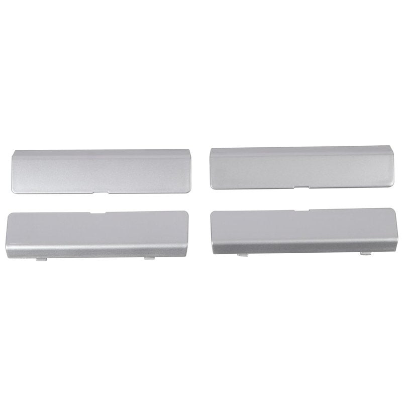 L2R for Toyota Highlander (2020-2024) Roof Rack Rails End Cap Leg Cover Protector Shell Plastic Car Exterior Accessories 4PCS Only Fit OEM Roof Racks (Silver)