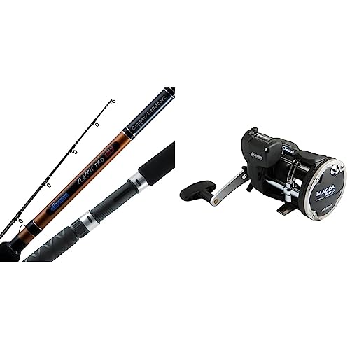 Okuma Classic Pro Copper/Lead Core Trolling Rod and Okuma Magda Pro Line Counter Reel