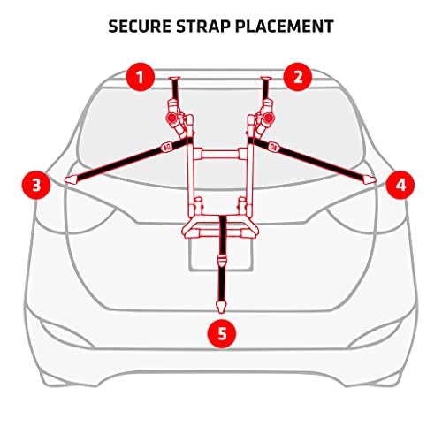 Bike Rack + Adaptor Bar + Cargo Strap Kit