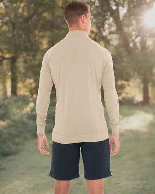 Three Sixty Six Mens Lightweight Dry Fit Pullover - Long Sleeve Half Zip Golf Jacket for Men