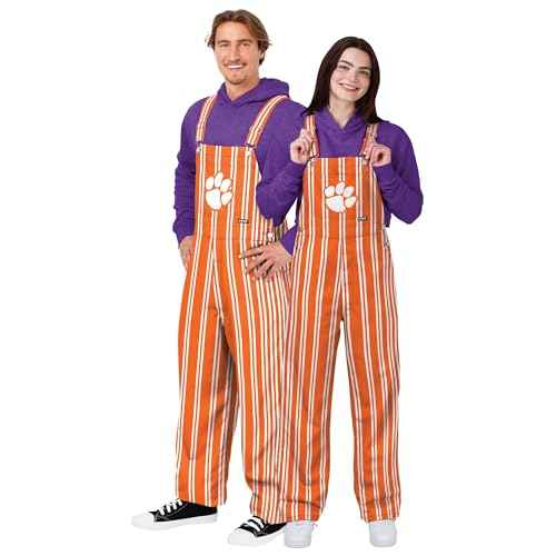 FOCO NCAA mens Ncaa College Team Logo Sideline Spirit Bib Overalls
