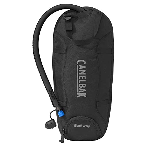CamelBak Stoaway 100oz Hydration Bladder Reservoir- Add-on for Hiking, Snow, Run Pack- Insulated Tube, Black