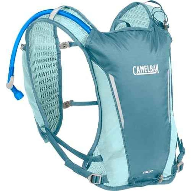 CamelBak Women's Circuit Run Vest 50oz Hydration Bladder, Adriatic Blue