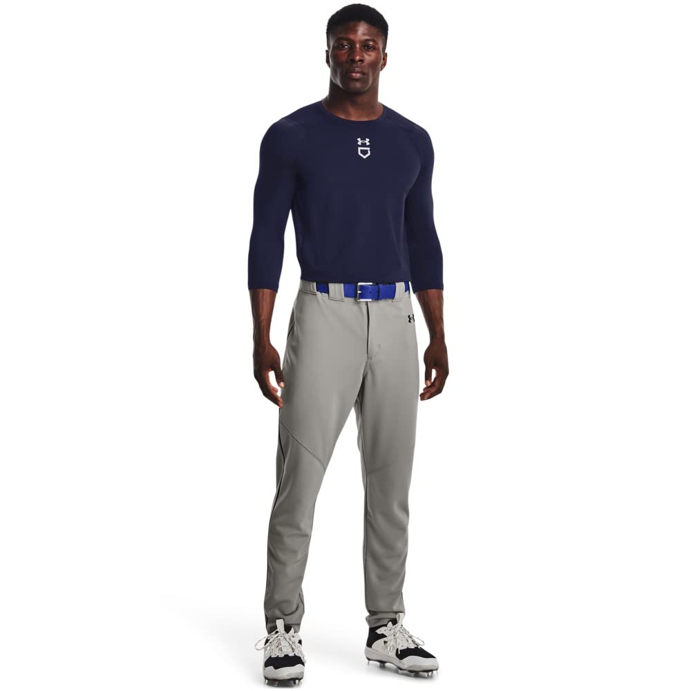 Under Armour Men's Utility Baseball Straight Leg Pant Pipe 22, (082) Baseball Gray/Midnight Navy/Midnight Navy, XX-Large