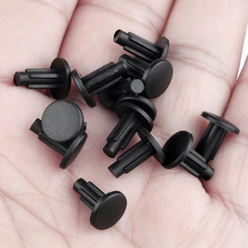 Black 20pcs M5 Rubber Thread Protect Plugs for Bike Frame Water Bottle Cage