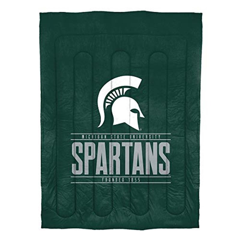 Officially Licensed NCAA "Modern Take" Twin Comforter and Sham