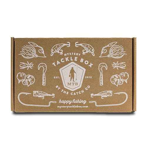 Catch Co Mystery Tackle Box Freshwater Largemouth and Smallmouth Bass Lures Fishing Kit