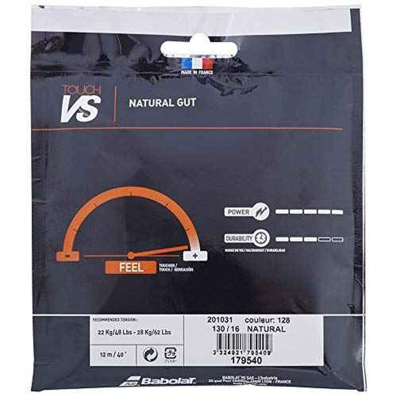 Babolat VS Touch/Touch VS Tennis String (15L Natural)