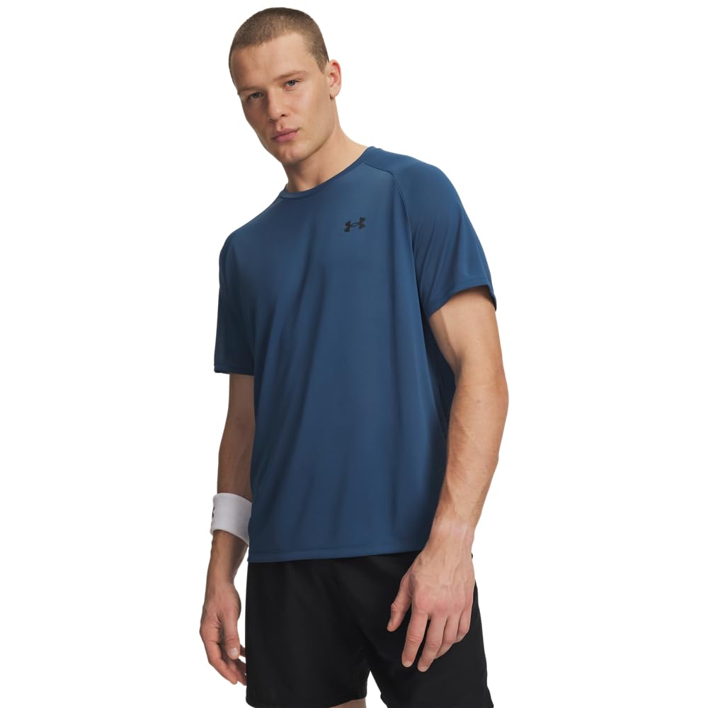 Under Armour Men's Tech 2.0 Short-Sleeve T-Shirt, (498) Wham Blue / / Black, 3X-Large Tall