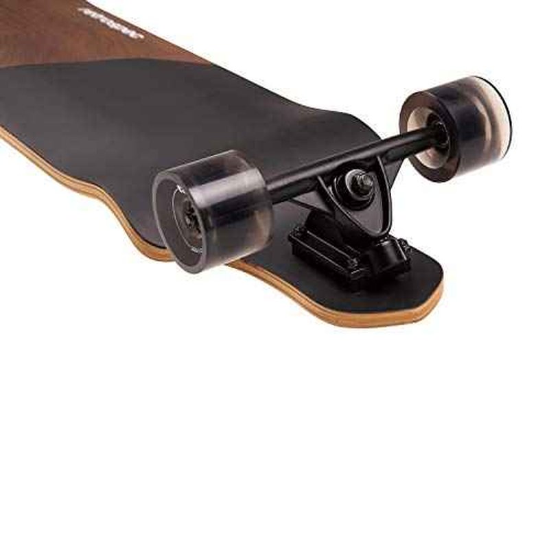 Retrospec Tidal Drop Down Longboard - 41" Extra Wide Stable Deck, 9-Ply Canadian Maple, ABEC-9 Bearings, 85A PU Wheels, Reverse Kingpin Trucks for Cruising & Downhill