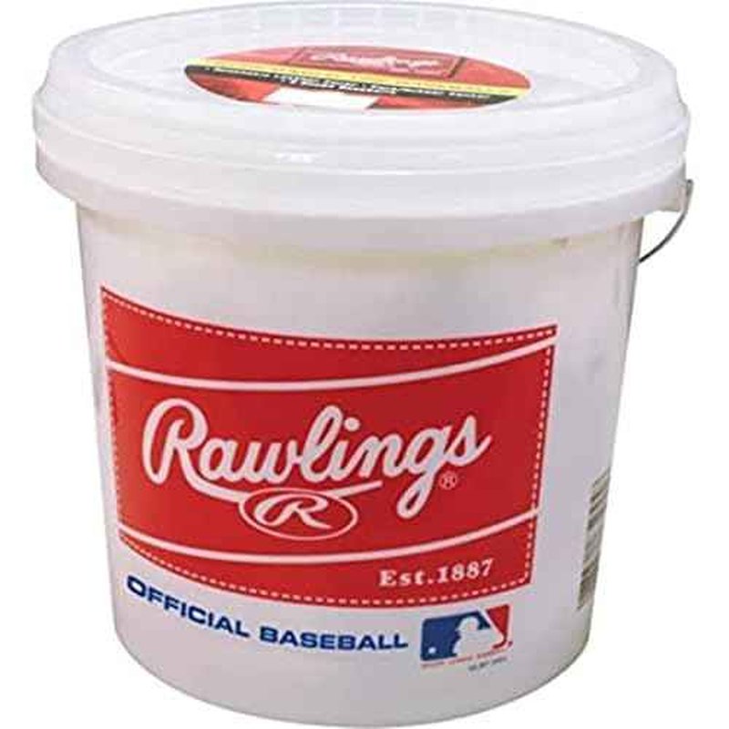 Rawlings | Official League Recreational Use Practice Baseballs | Youth/8U | R8U | Bucket | 24 Count