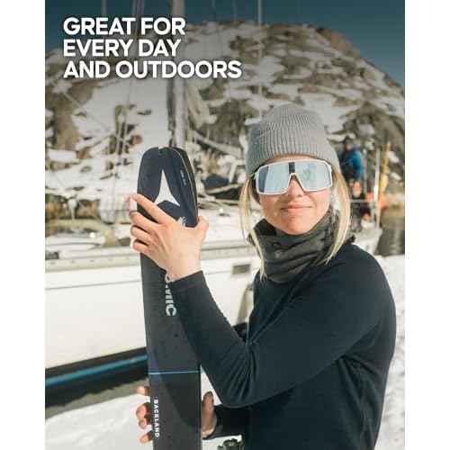 DANISH ENDURANCE Merino Wool Beanie for Men & Women, Warm Knitted Winter Hat