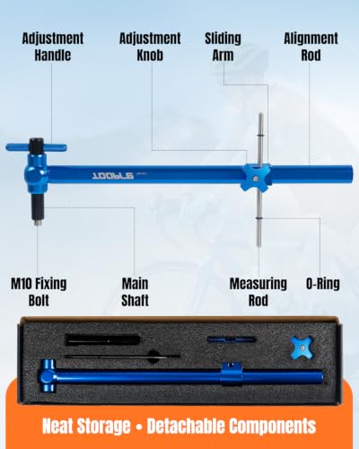 Pawfly Bicycle Derailleur Hanger Alignment Tool for Precise Gear Adjustment