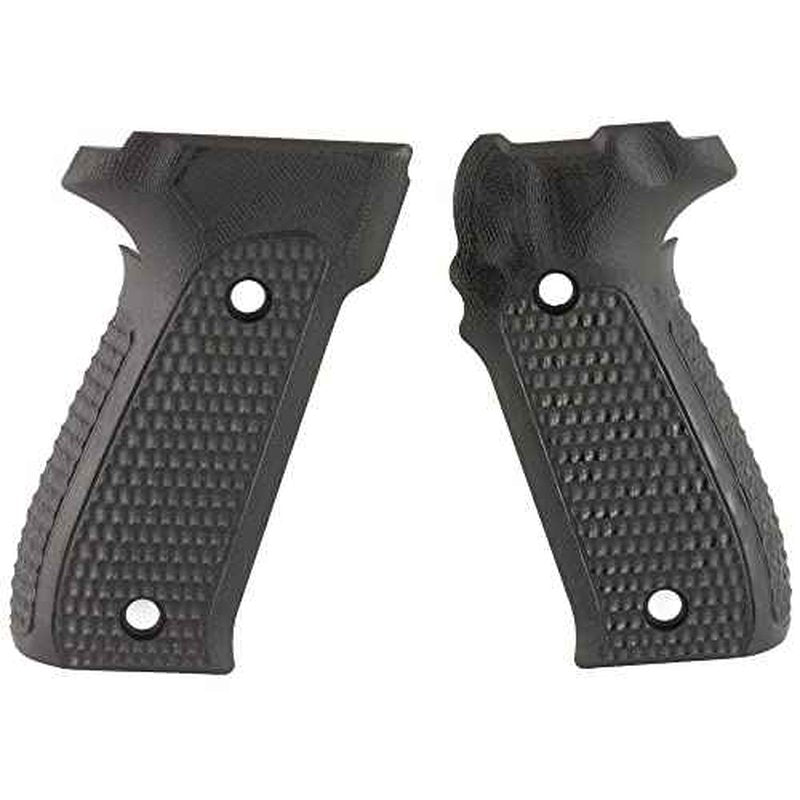 Hogue Piranha Scale G10 Grip for SIG SAUER P226 & P226 MK25, Solid Black - 26139