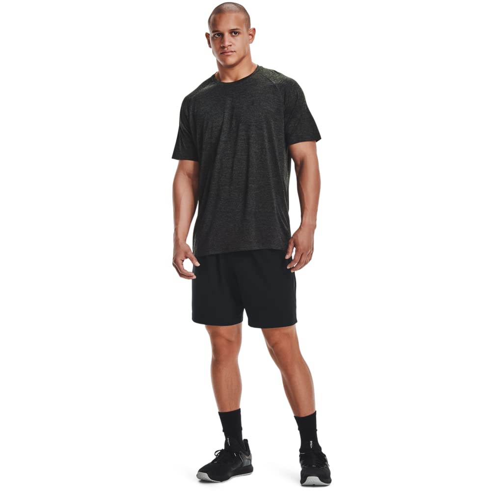 Under Armour Men's Tech 2.0 Short-Sleeve T-Shirt , Baroque Green (311)/Black, Medium